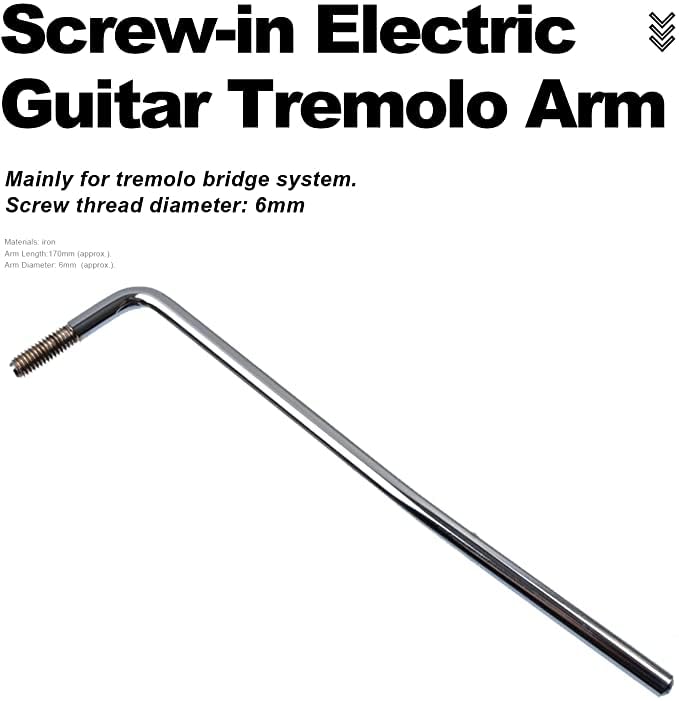 SAPHUE 6MM Screw-in Electric Guitar Tremolo Arm Whammy Bar - Image 3